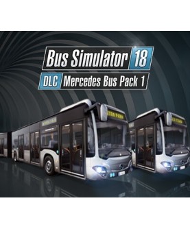 Bus Simulator 18 - Mercedes-Benz Bus Pack 1 DLC Steam Key OTHER